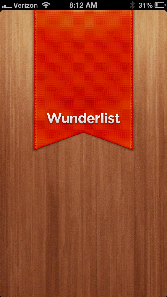 My Favorite Apps - Wunderlist