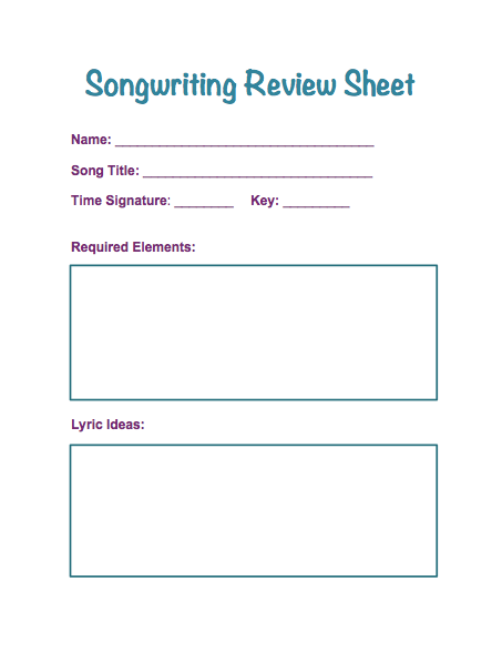 Songwriting For Review Free Printable On A Good Note songwriting-for-review-free-printable-on-a-good-note